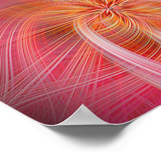 Pink Whisky Poster (Ecke)