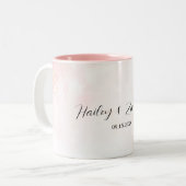 Pink Whisky Zweifarbige Tasse (Vorderseite Links)