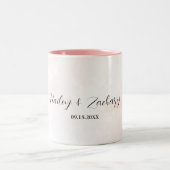 Pink Whisky Zweifarbige Tasse (Mittel)