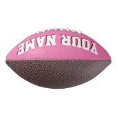 PINK WHITE and BROWN Custom Football (Gedreht 90)