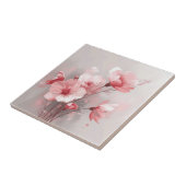 Pink, White, and Gray Florals Fliese (Seite)