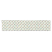 Pink, white and yellow anemones. kurzer tischläufer (Horizontal)