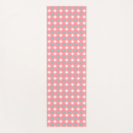 Pink White Aquamarin Polka Dots 4Nellie Yogamatte