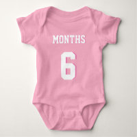 Pink & White Baby | Sports Jersey Design
