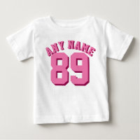 Pink & White Baby | Sports Jersey