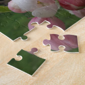 Pink White Blume Jigsaw Puzzle (Seite)