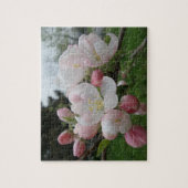 Pink White Blume Jigsaw Puzzle (Vertikal)