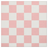 Pink White Checked Gingham Pattern Stoff (Muster)