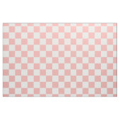 Pink White Checked Gingham Pattern Stoff (Fat Quarter (45,7 x 55,9 cm))
