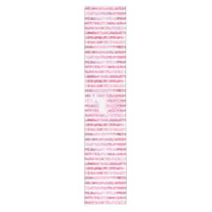Pink & White Christmas Joy Reindeer Kurzer Tischläufer