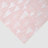 Pink White Christmas Pattern#6 ID1009 Seidenpapier (Detail)