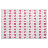 Pink White Circus Zoo Tierkekse Cracker Stoff (Fat Quarter (45,7 x 55,9 cm))