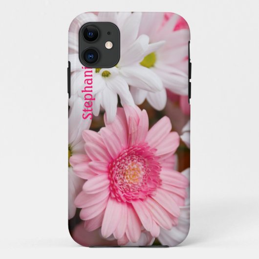Pink & White Daisies Custom iPhone 5 Fall Case-Mate iPhone Hülle (Rückseite)