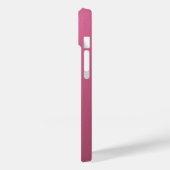 Pink White Elegance Calligraphy Script Name Case-Mate iPhone Hülle (Rückseite / Links)