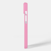 Pink White Elegance Calligraphy Script Name Case-Mate iPhone Hülle (Rückseite / Links)