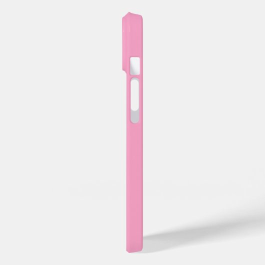 Pink White Elegance Calligraphy Script Name Case-Mate iPhone Hülle (Rückseite / Links)