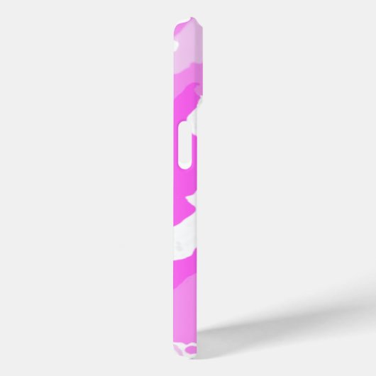 Pink White Girly Camouflage Muster Custom Case-Mate iPhone Hülle (Rückseite / Rechts)