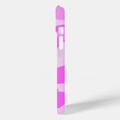 Pink White Girly Camouflage Muster Custom Case-Mate iPhone Hülle (Rückseite / Links)