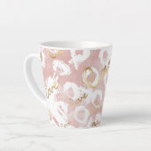 Pink White Gold Liebe XO Milchtasse (Linke Ecke)