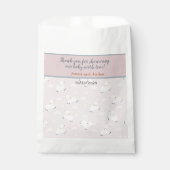 Pink White Gray Baby Lambs - Es ist eine Mädchendu Geschenktütchen (Vorderseite)