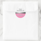Pink White Kitchen Stickers (Tasche)