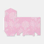 Pink White Lacey Floral Geschenkschachtel (Ungefaltet)