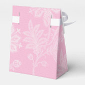 Pink White Lacey Floral Geschenkschachtel (Rückseite)