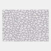 Pink White Leopard Geschenkpapier Set (Vorderseite 2)