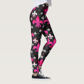 Pink White Lilie Leggings (Rechts)