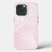 Pink White Mandala Collection Case-Mate iPhone Hülle (Rückseite)