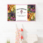 Pink & White Modern 4 Photo Small Business Banner (Insitu)