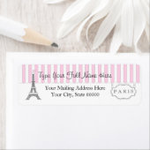 Pink | White Paris Eiffel Tower Name (Insitu)