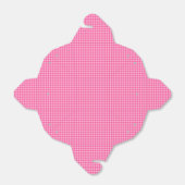 Pink-White-Pastel Gingham-GASTGESCHENK BOX, nehmen Geschenkschachtel (Ungefaltet)