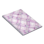 Pink White Pearls Notizblock (Rechte Seite)