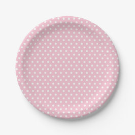 Pink White Polka Dot Paper Teller