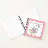 Pink & White Polka Dots Notizblock (Innenseite)