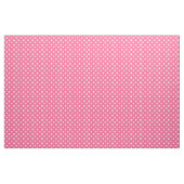 Pink White Polka Dots Textil Stoff (Yard (91,4 cm))