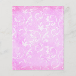 Pink & White Shabby Scrapbook