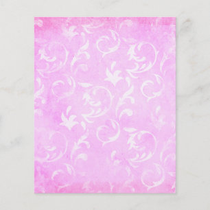 Pink & White Shabby Scrapbook
