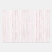 Pink White Silver Glitzer Squares Wedding Geschenkpapier Set (Vorderseite 2)