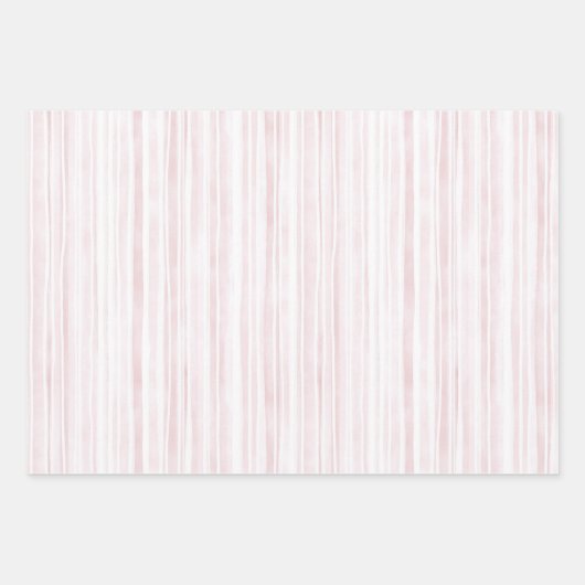 Pink White Silver Glitzer Squares Wedding Geschenkpapier Set (Vorderseite 2)