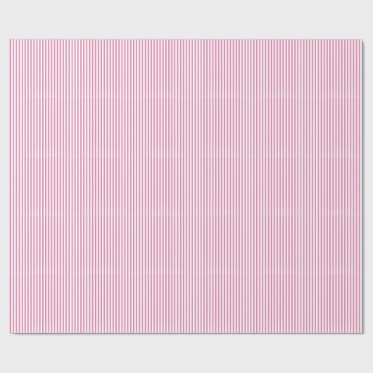 Pink White Strip Camouflage Patterns Girly Modern Geschenkpapier (Flach)