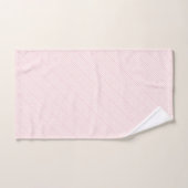 Pink & White Stripe Bathroom Towel Sets (Handtuch)