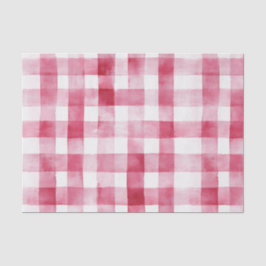 Pink White Stripes Birthday Seidenpapier