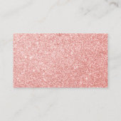 Pink White Sweet Floral Baby Dusche Windeln Windel Begleitkarte (Rückseite)