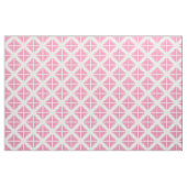 Pink White TrendWinkel Muster Stoff (Yard (91,4 cm))