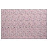 Pink & White Tulips Muster Stoff (Yard (91,4 cm))