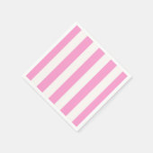 Pink White XL Serviette (Ecke)