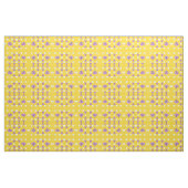 Pink White Yellow Joy Fabric Stoff (Yard (91,4 cm))