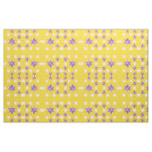 Pink White Yellow Joy Fabric Stoff (Fat Quarter (45,7 x 55,9 cm))